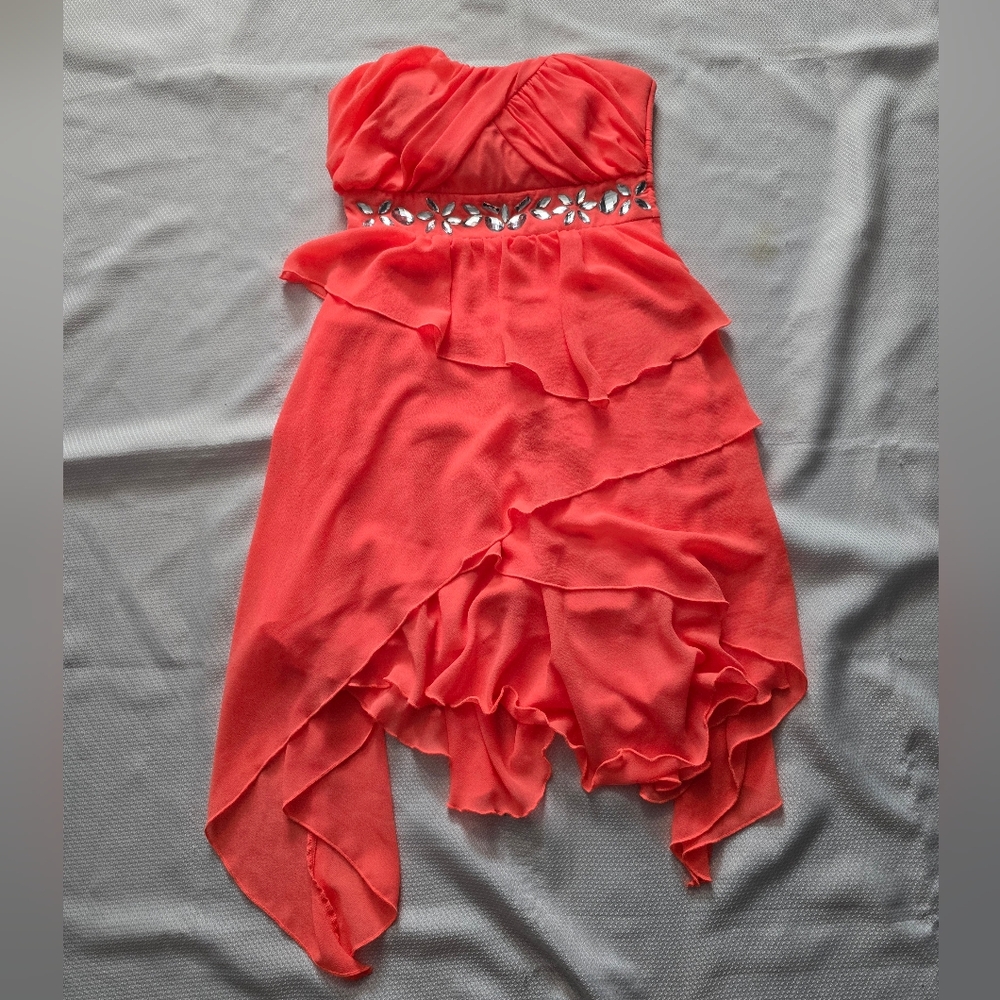 👗 XOXO Prom Dress (Coral)